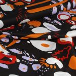 پارچه لباسی 100% ویسکوز بروجرد عرض 145 طرح نیکی کد 02