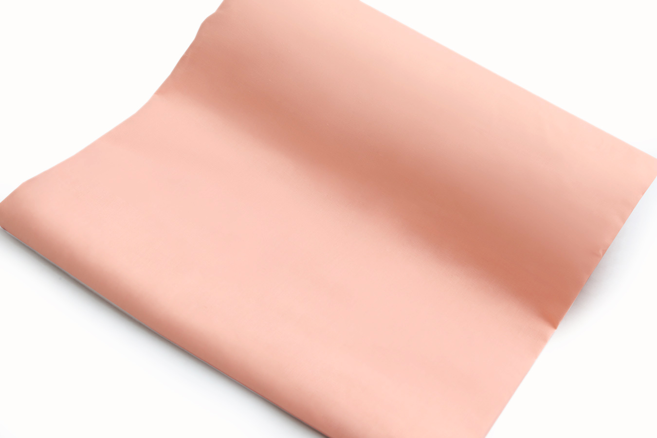 رو انداز یک نفره ساده گلبهی. ملحفه کشدوز یک نفره عرض 120 بروجرد ساده رنگ گلبهی 111611 - Image 1