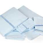 کاور تمام ست دو نفره هفت تکه 180 بروجرد طرح اطلس رنگ آبی