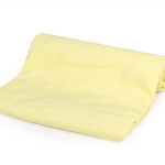 ملحفه کشدوز یک نفره عرض 120 بروجرد ساده رنگ لیمویی 111613