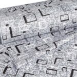 پارچه چادری پلی استر ویسکوز عرض 110 بروجرد طرح لیا کد 02