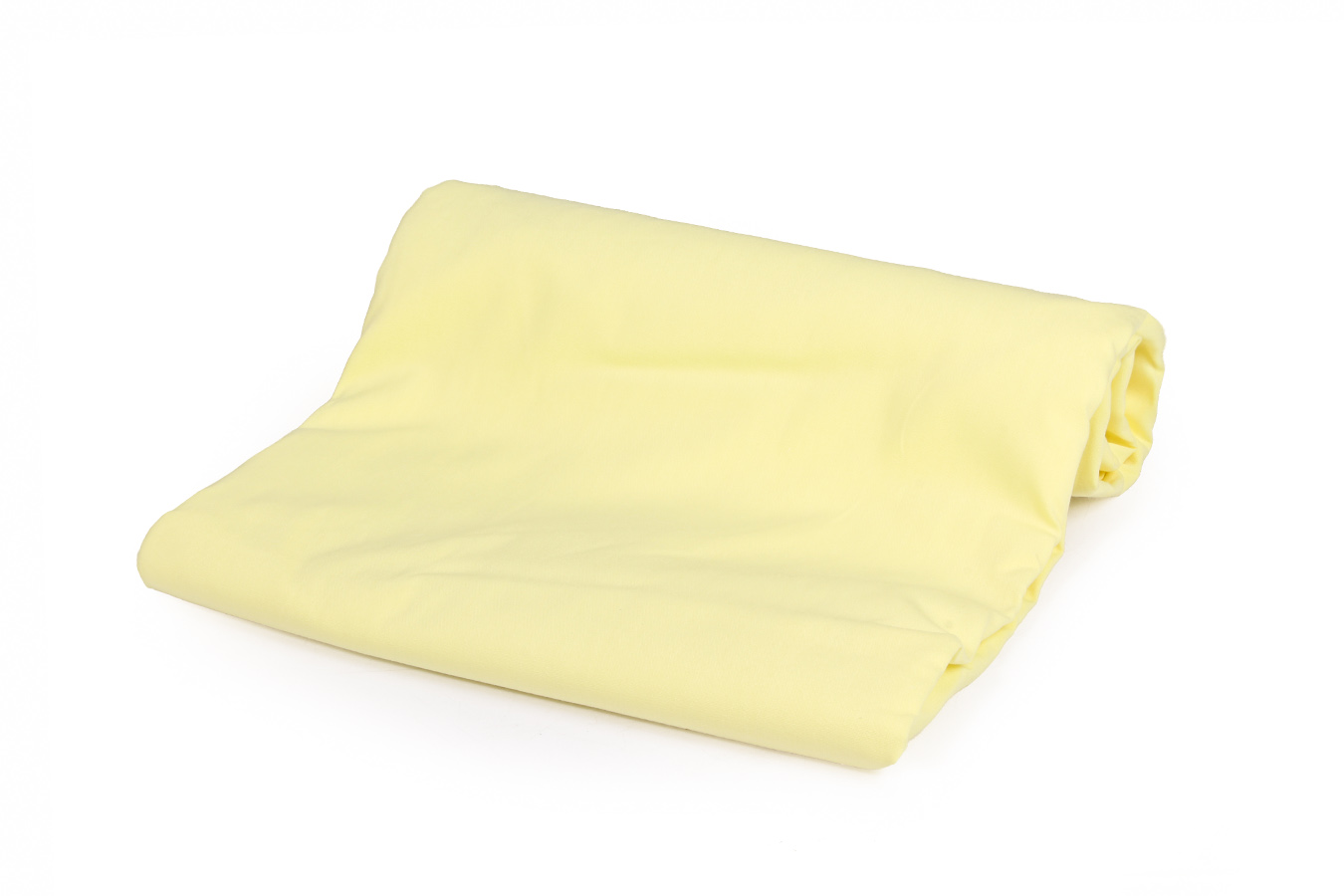 ملحفه کشدوز دو نفره 160 ساده لیمویی. ملحفه کشدوز دو نفره عرض 180 بروجرد ساده رنگ لیمویی 111613 - Image 1