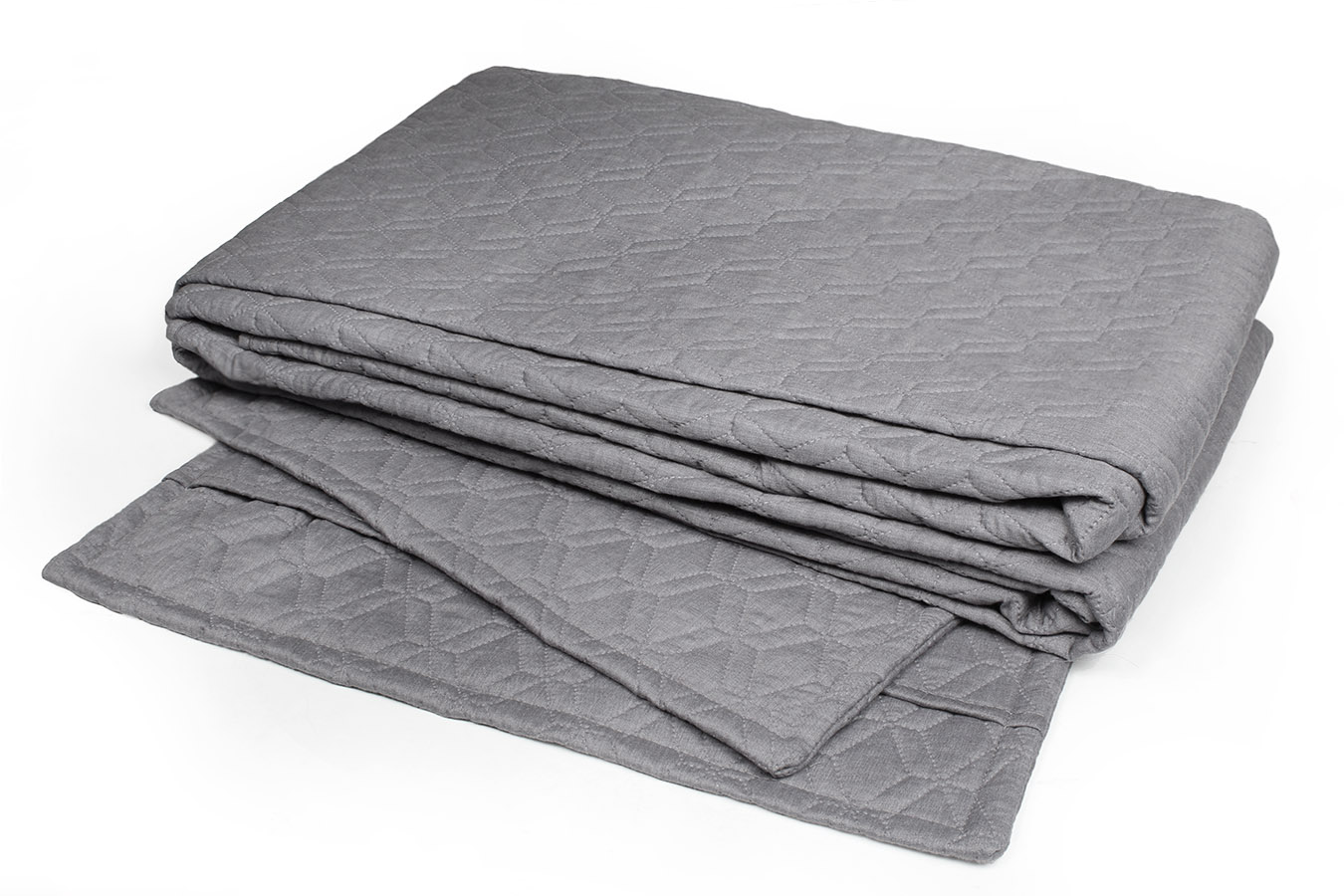 روتختي چهار فصل يك نفره 90-2 تكه اولترا موریس ملحفه طوسی روتختی چهار فصل یک نفره دو تکه بروجرد طرح اولترا موریس رنگ طوسی - Image 1