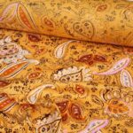 پارچه لباسی 100% ویسکوز عرض 150 بروجرد طرح آدینه کد 09