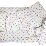 ست لحاف کودک و نوزادی هفت تکه بروجرد طرح گانتر رنگ سبز