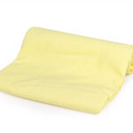 ملحفه کشدوز یک نفره عرض 90 بروجرد ساده رنگ لیمویی 111613