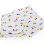 ملحفه روانداز نوزادی بروجرد طرح گانتر رنگ سبز