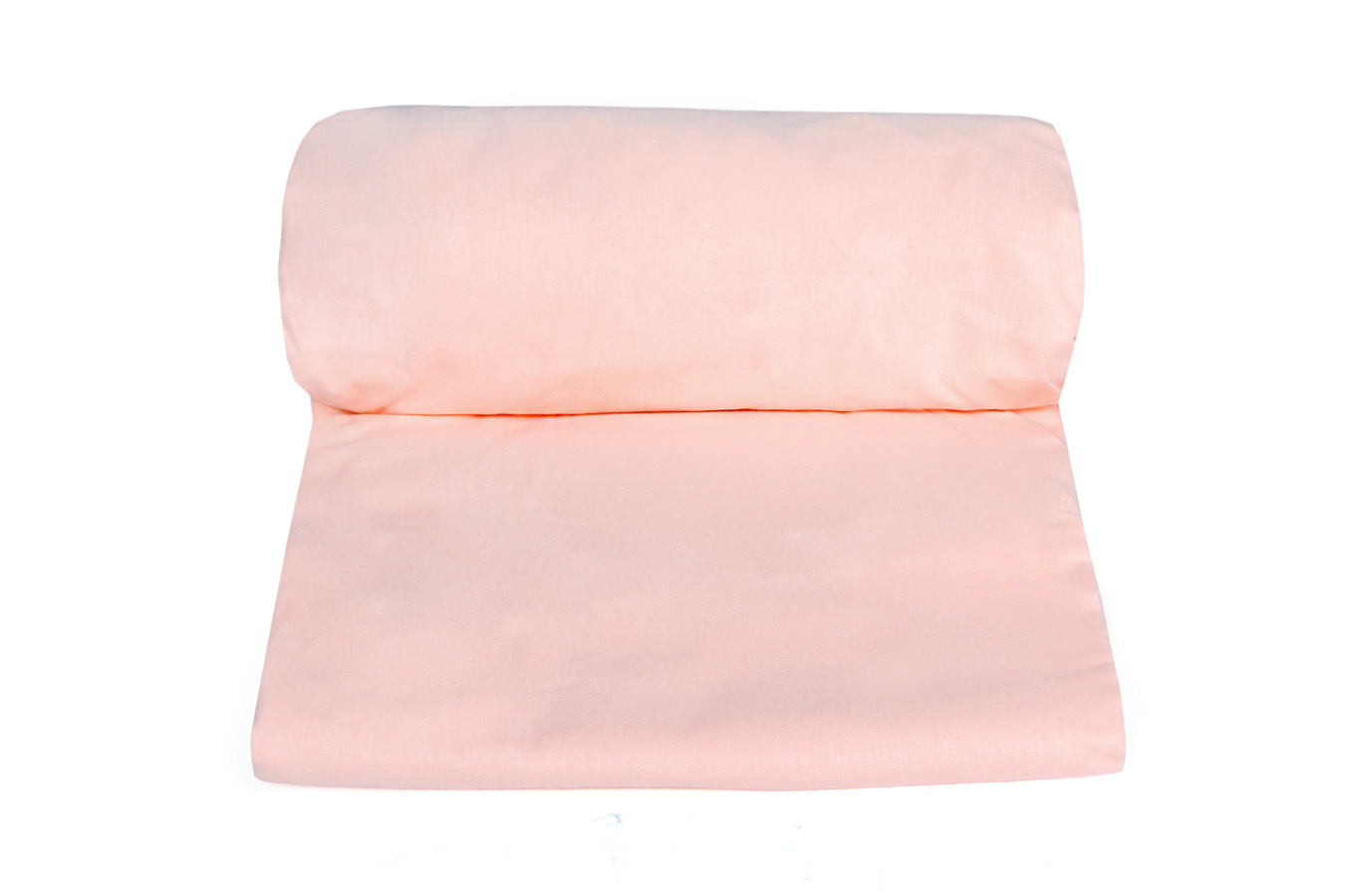 ملحفه کشدوز یک نفره 90 ساده ملحفه گلبهی ملحفه نیم ست یک نفره دو تکه عرض 90 بروجرد ساده رنگ گلبهی 111075 - Image 1