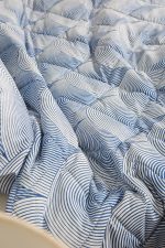 ست لحاف بزرگسال دو نفره سه تکه 180 بروجرد طرح آستان رنگ سرمه ای - Image 7