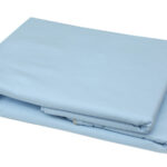 کاور لحاف تک دو نفره 180 بروجرد ساده رنگ آبی آسمانی