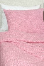 ست لحاف بزرگسال دو نفره سه تکه 180 بروجرد طرح خطی 2 رنگ قرمز - Image 3