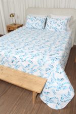 ست لحاف بزرگسال پنبه دوز دو نفره سه تکه 180 بروجرد طرح والوتا رنگ 02 - Image 2