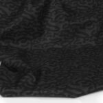 پارچه لباسی مولتی فایبر عرض 150 بروجرد طرح سیاه مشق کد 05