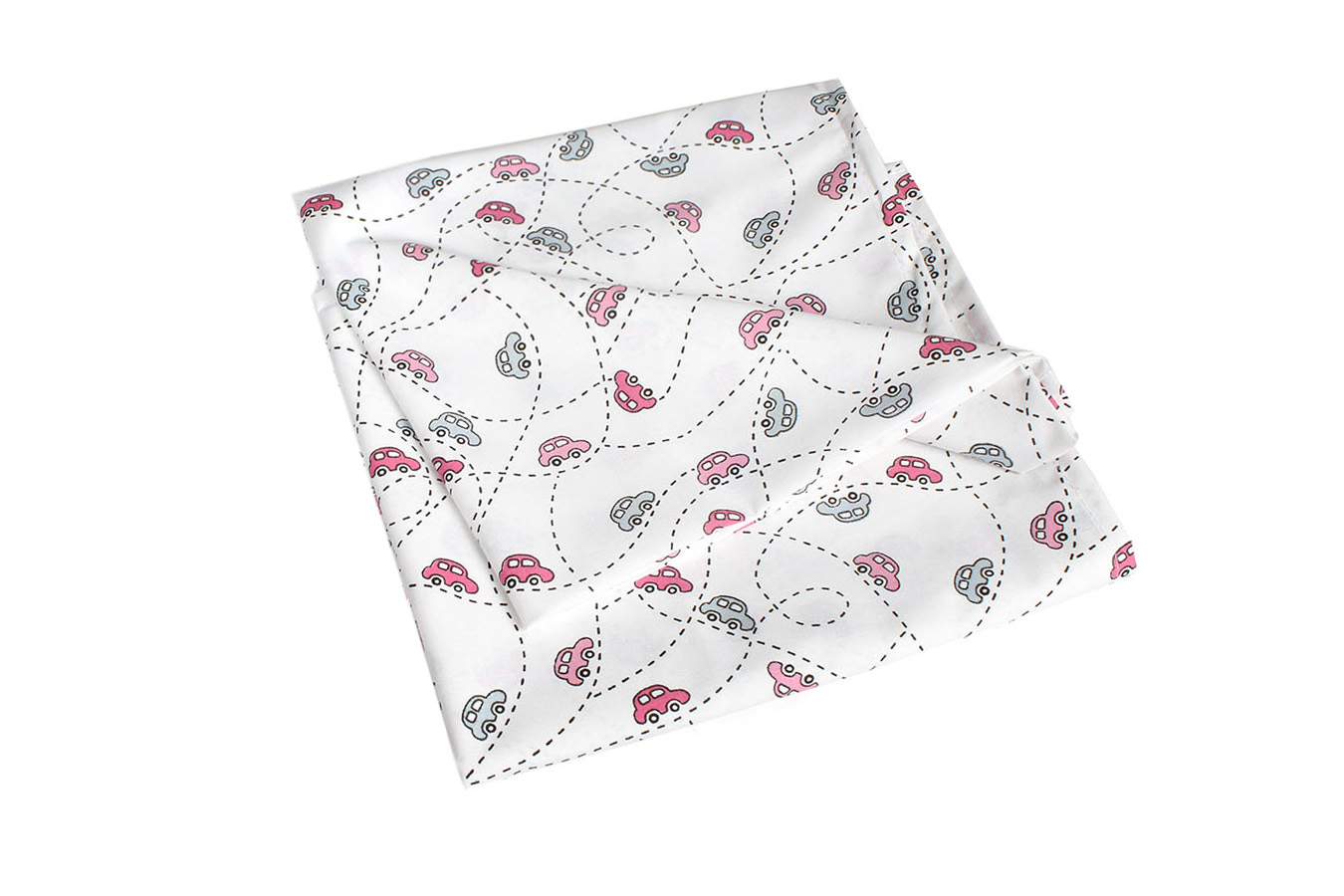 ملحفه رو انداز نوزادي رایلین ملحفه صورتی ملحفه روانداز نوزادی بروجرد طرح رايلين رنگ صورتی - Image 1