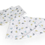 روبالشی نوزادی 2 تکه بروجرد طرح رایلین رنگ زرد