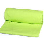 ملحفه کشدوز یک نفره عرض 90 بروجرد ساده رنگ سبز فسفری 111075