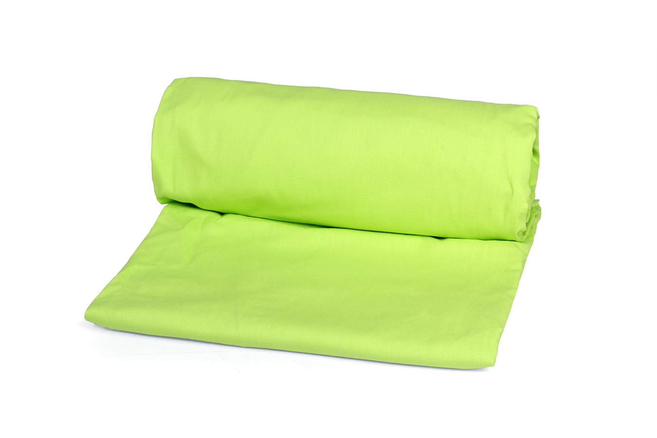 ملحفه کشدوز یک نفره 90 ساده 111075 ملحفه سبز فسفری ملحفه کشدوز یک نفره عرض 90 بروجرد ساده رنگ سبز فسفری 111075 - Image 1