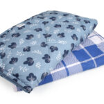 تشک سفری نوزادی پنبه دوز يک تکه 60*80 بروجرد طرح گوناگون رنگ گوناگون