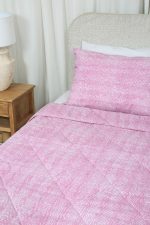 ست لحاف بزرگسال پنبه دوز دو نفره سه تکه 180 بروجرد طرح رج رنگ 03 - Image 4