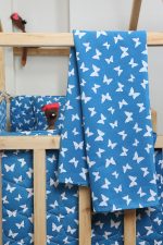 ست لحاف گلدوزی کودک و نوزادی هفت تکه بروجرد طرح پروانه رنگ 05 - Image 4