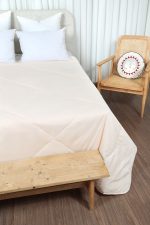 لحاف تک بزرگسال دو نفره 180 بروجرد ساده رنگ گلبهی کد 00402 - Image 2