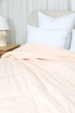 لحاف تک بزرگسال دو نفره 180 بروجرد ساده رنگ گلبهی کد 00402 - Image 6