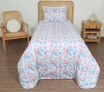 ست لحاف بزرگسال یک نفره سه تکه 90 بروجرد طرح ژالی 1 رنگ 01