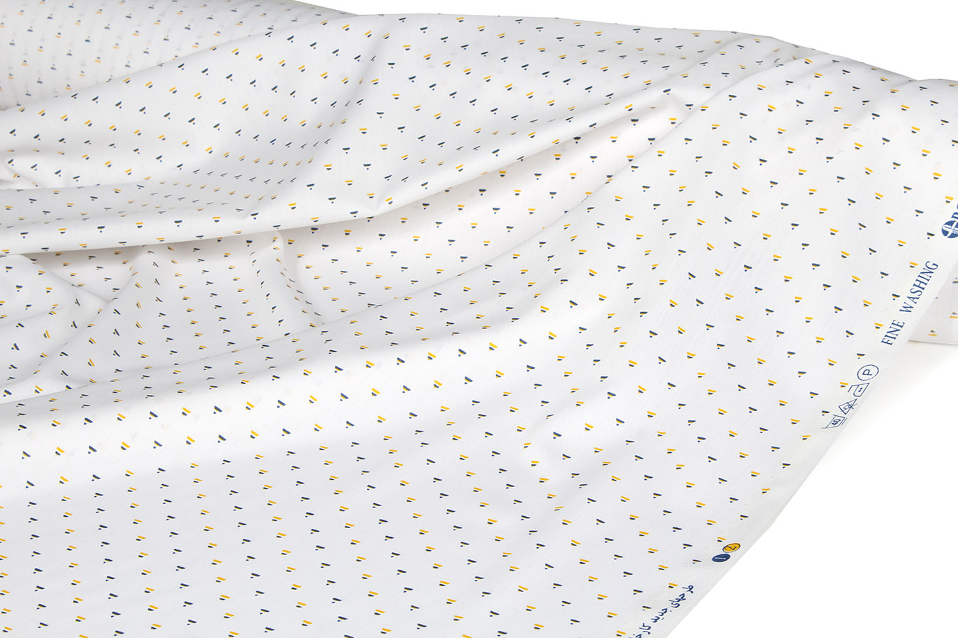 کاليته 331087 ، طرح راجر رنگبندی 01 پارچه لباسی پنبه پلی استر ویسکوز عرض 140 بروجرد طرح راجر رنگ 01 - Image 1