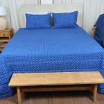 ست لحاف بزرگسال پنبه دوز دو نفره سه تکه 180 بروجرد طرح کامیلا 2 رنگ 02