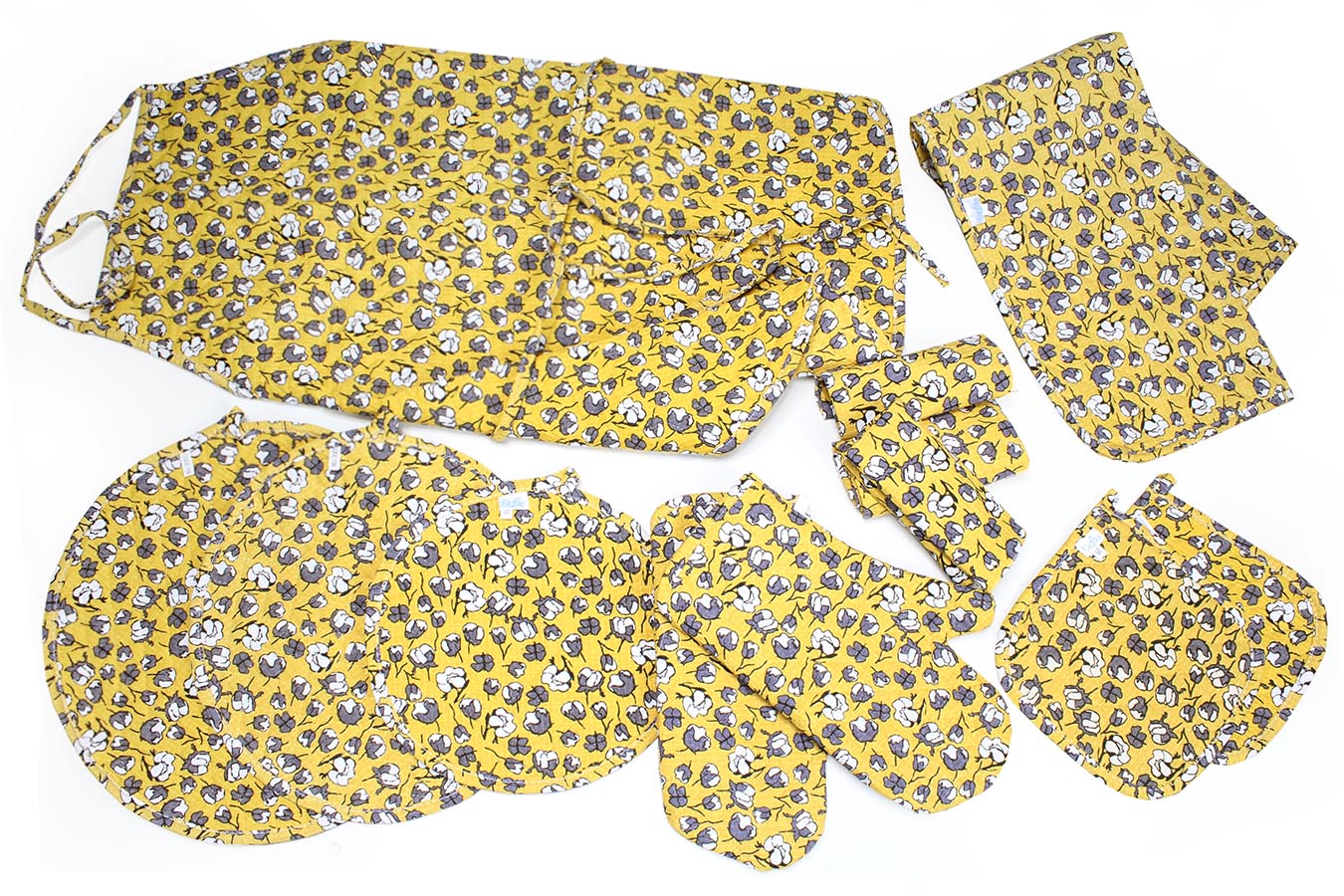 ست آشپزخانه التراسونیک 12تکه طرح پنبه رنگبندی 01 ست آشپزخانه التراسونيک 12 تکه بروجرد طرح پنبه رنگ 01 - Image 1