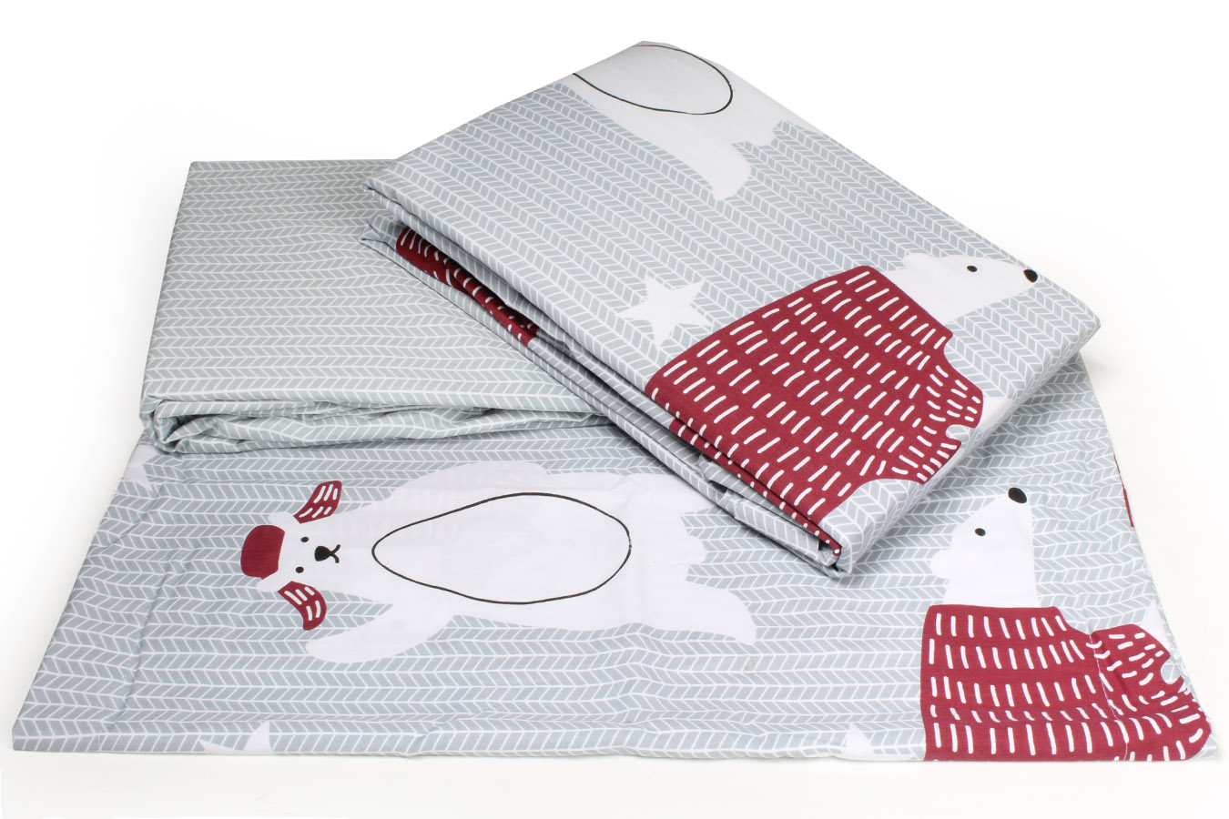 کاور تمام ست یک نفره 90-3 تکه آویر1 ملحفه قرمز کاور تمام ست یک نفره سه تکه 90 بروجرد طرح آویر 1 رنگ قرمز - Image 1