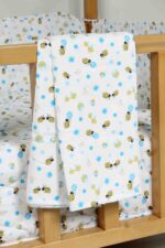 ست لحاف گلدوزی کودک و نوزادی هفت تکه بروجرد طرح چیکن رنگ 08 - Image 4