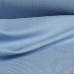 پارچه آشپزخانه ای(رومبلی_زیرسفره ای) 100% پنبه عرض 130 بروجرد ساده رنگ آبی کد 0030