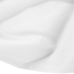 پارچه لباسی پنبه پلی استر ویسکوز عرض 140 بروجرد ساده رنگ سفید TS1334