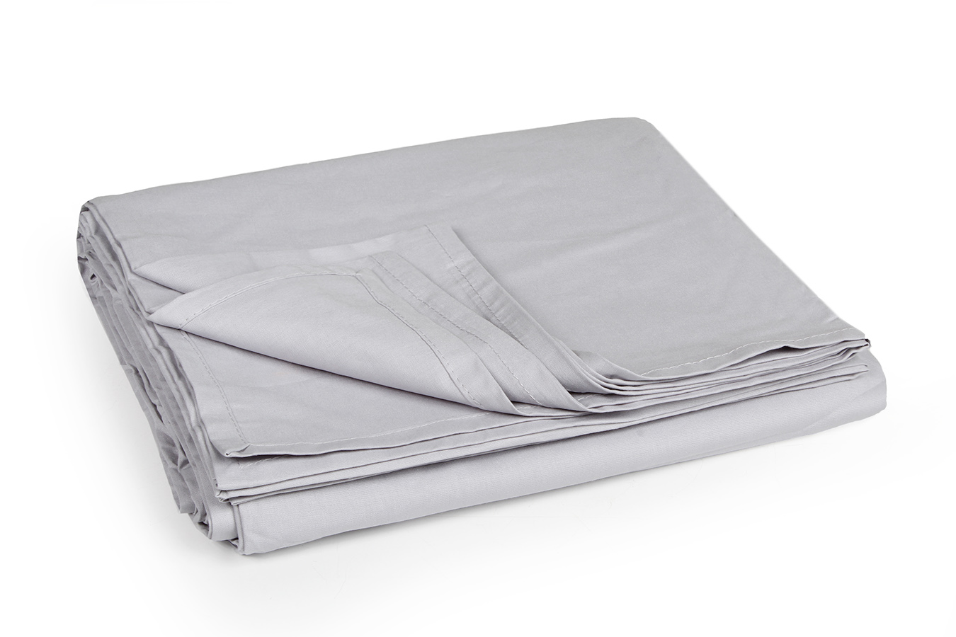 روانداز یک نفره کالیته 111613 رنگ طوسی روشن کد0070 ملحفه روانداز يك نفره بروجرد طرح ساده رنگ طوسی روشن - Image 1