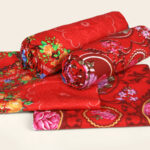 ملحفه نیم ست یک نفره دو تکه 90 بروجرد طرح سپاس رنگ 05