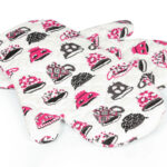 دستکش فر التراسونيک دو تکه بروجرد طرح ملامین رنگ 02