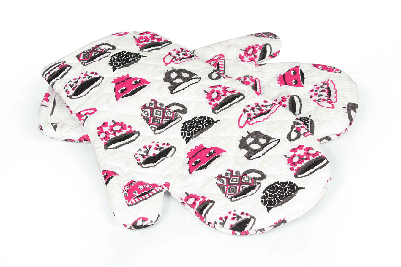 دستکش الترا دو تکه طرح ملامین رنگبندی 02 دستکش فر التراسونيک دو تکه بروجرد طرح ملامین رنگ 02 - Image 1