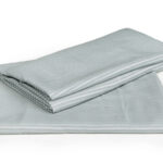 رومیزی مربع 4 نفره بروجرد طرح ساده رنگ طوسی