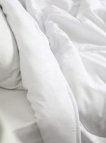 لحاف تک بزرگسال دو نفره 180 بروجرد ساده رنگ سفید - Image 2