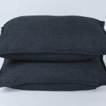 ملحفه روبالشی قابدار 2 تکه 50*70 بروجرد طرح اولتراآدا رنگ طوسی تیره