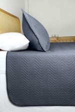 ست روتختی یک نفره دو تکه بروجرد طرح اولتراآدا رنگ سرم طوسی - Image 7