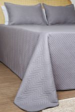 ست روتختی اولتراآدا دو نفره سه تکه بروجرد رنگ طوسی روشن - Image 7