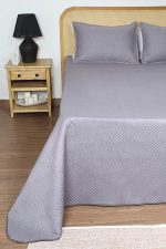 ست روتختی اولتراآدا دو نفره سه تکه بروجرد رنگ طوسی روشن - Image 3