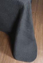 ست روتختی یک نفره دو تکه بروجرد طرح اولتراآدا رنگ طوسی تیره کد 0100 - Image 4