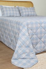 ست لحاف بزرگسال پنبه دوز دو نفره سه تکه 180 بروجرد طرح باوند رنگ 01 - Image 9