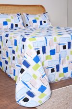 ست لحاف بزرگسال دو نفره سه تکه 180 بروجرد طرح مجیک رنگ 05 - Image 5