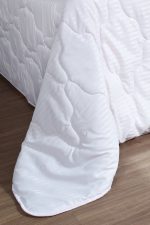 ست لحاف بزرگسال یک نفره سه تکه 90 بروجرد طرح هتلی رنگ صورتی - Image 4