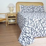 ست لحاف بزرگسال پنبه دوز دو نفره سه تکه 180 بروجرد طرح آنشان رنگ 01