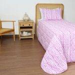 ست لحاف بزرگسال یک نفره دو تکه 90 بروجرد طرح پولاد رنگ 01